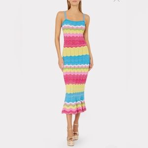 Milly - Olana Zig Zag Mermaid Dress